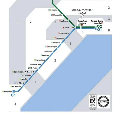 New Near The & Train Station In Club Playa Flores * トレモリノス